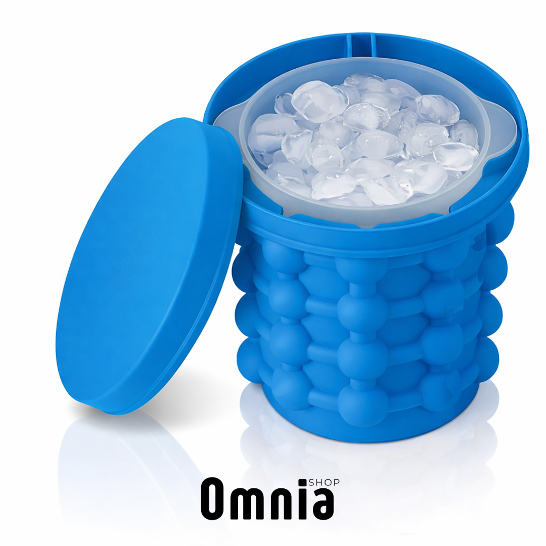 Hielera cubetera esférica de silicona