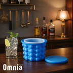 Hielera cubetera esférica de silicona