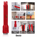 Llave de tubo multiuso 8 en 1