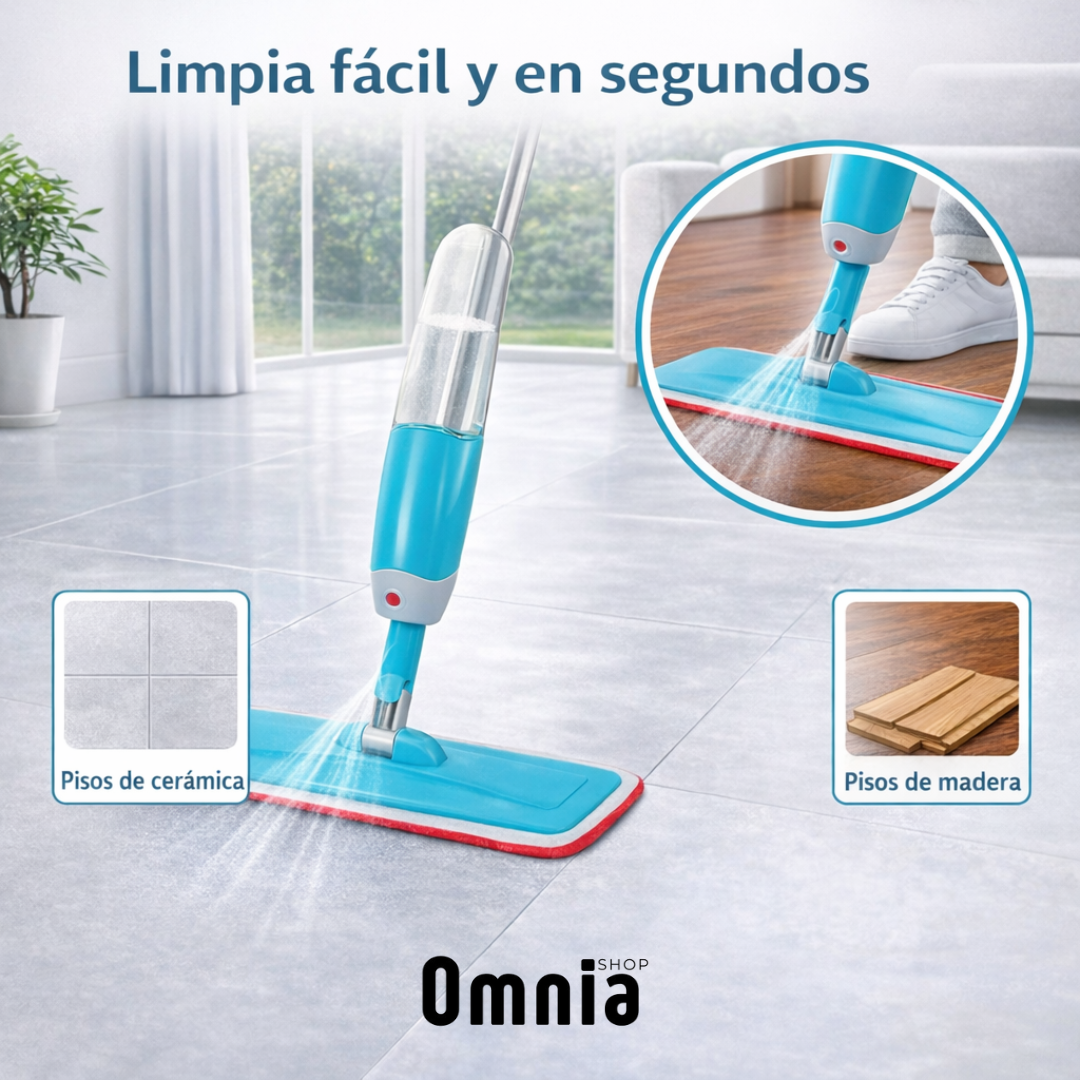 Mopa Limpiadora con Rociador