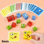 Puzzle Bloques de Madera Expresión