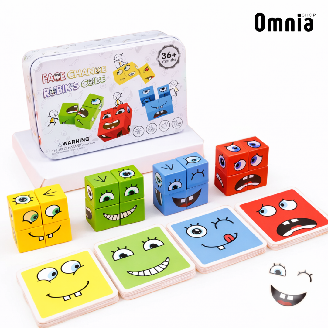 Puzzle Bloques de Madera Expresión