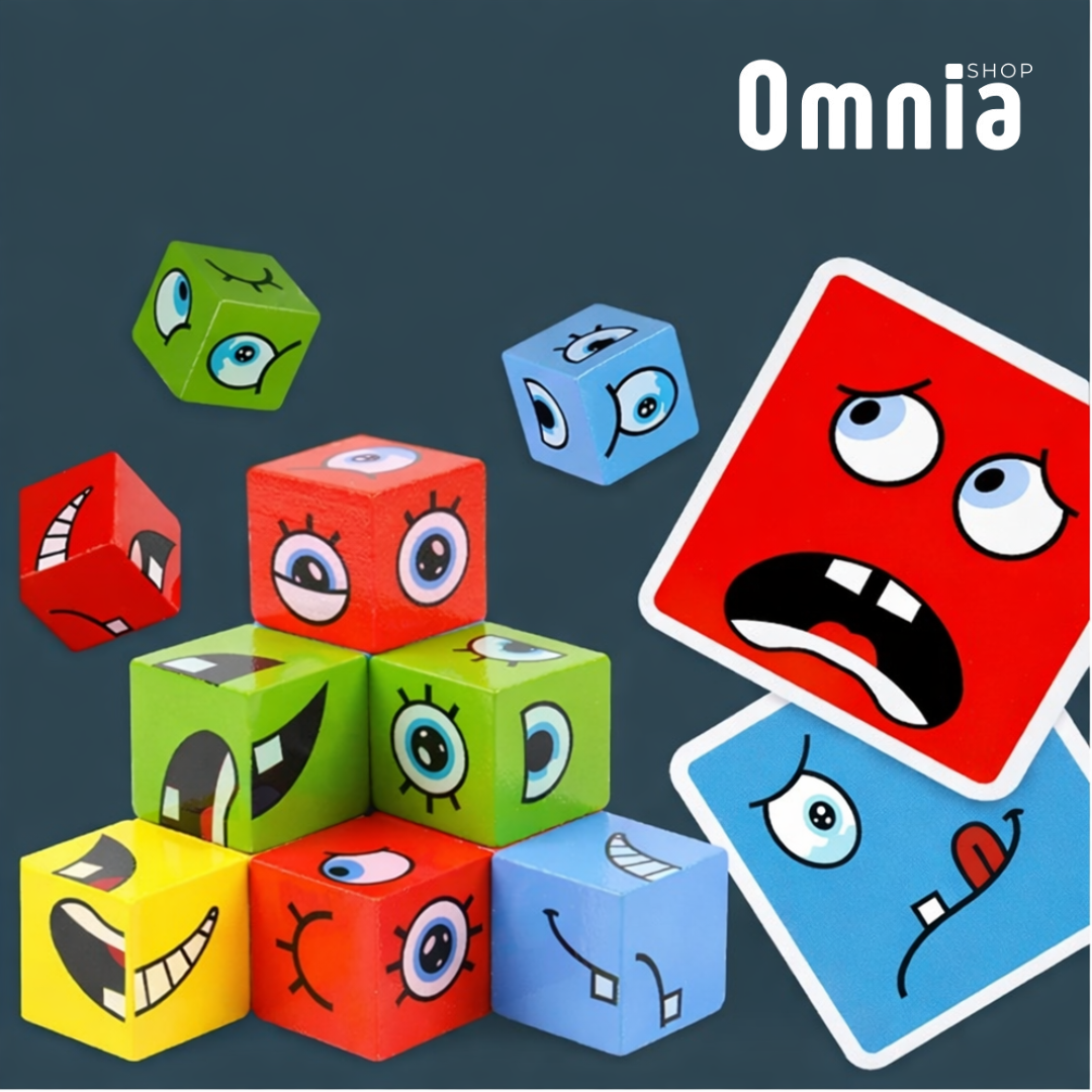 Puzzle Bloques de Madera Expresión